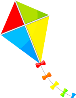 Colorful kite bows Royalty Free Vector Image - VectorStock